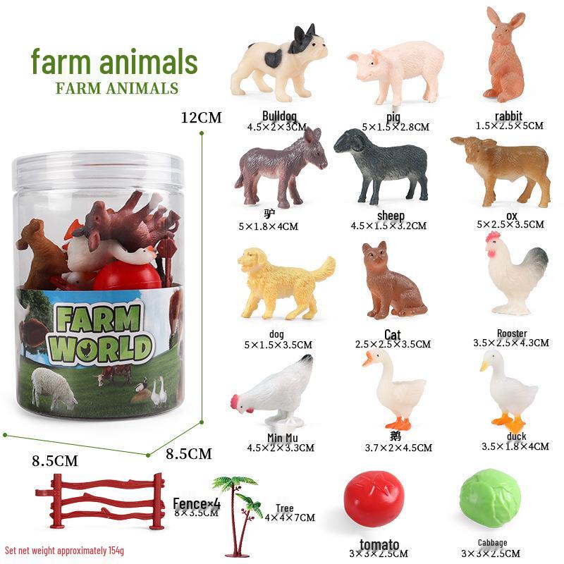 Mini Dinosaur, Insect, and Marine Animal Toys for Kids