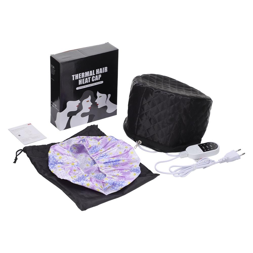 Electric Heating Cap with 10-Speed Control, 3-Speed Timer, Double-Layer Pot, Removable & Washable for Heat Therapy