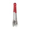 304 Stainless Steel Anti-Scald Silicone Food Tongs for Barbecue, Grilled Meat, Bread, and Baking