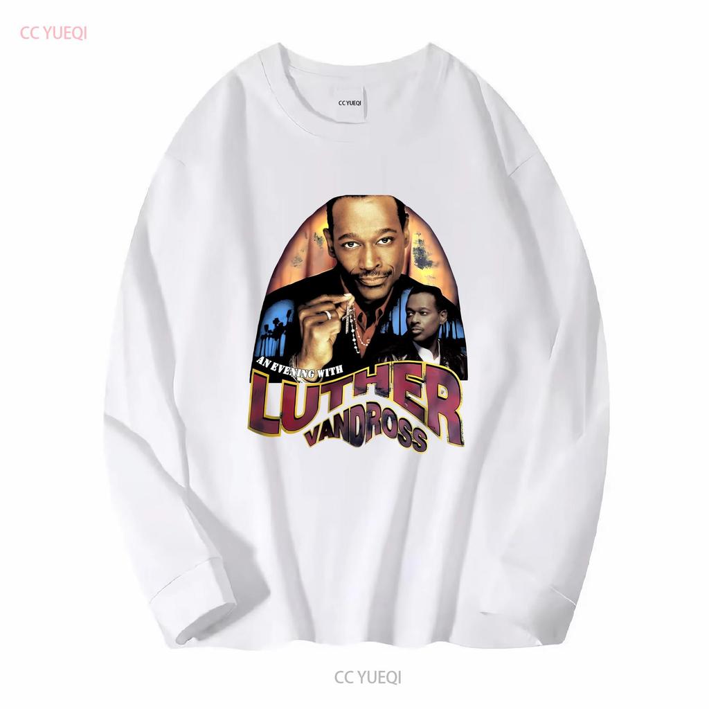 Luther Vandross Bootleg Rap T Shirt Vintage Washed Soft Casual Top For Everyday Wear Stylish Versatile Breathable Graphic