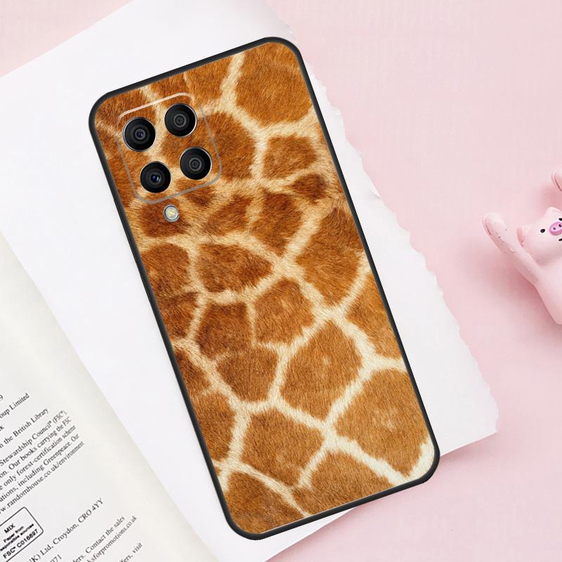 Animal Print Wildlife Fur Skin Case For Samsung Galaxy M16 M36 M56 M21 M20 M23 M31 M11 M54 M14 M34 M13 M52 M32 M12 M15 M55