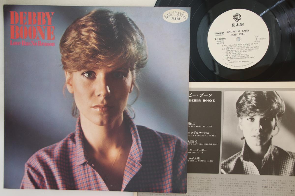 

LP Record DEBBY BOONE Love Has No Reason P10807WPROMO WARNER BROS 1980 Japan Pop Used