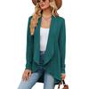 2023 Fashion Warm Cozy Women's Solid Color Knit Cardigan Sweater Autumn Winter