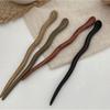 For Girl Disk Hair Cheongsam Hairpin Chinese Style Hair Fork Wooden Hair Stick Hair Accessories
