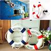 Mediterranean Family Adorment Life Buoy Crafts Wall Sticker Room Decoration Life Ring Home Decor