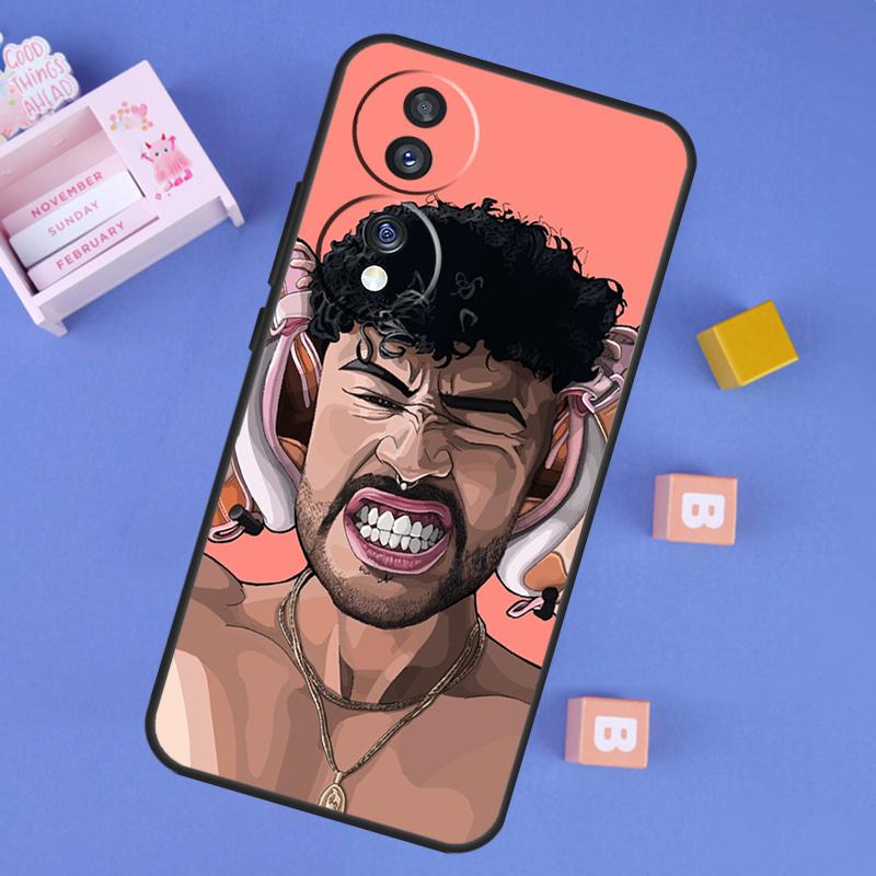 Yo Perreo Sola Bad Bunny Maluma Case For Honor 90 Lite 70 50 Magic 5 6 Pro X6 X7 X8 X9 X6a X7a X8a X9a X8b X9b Back Cover