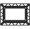 Tece Loop Square Now Flush Plate Polished Chrome 9240649