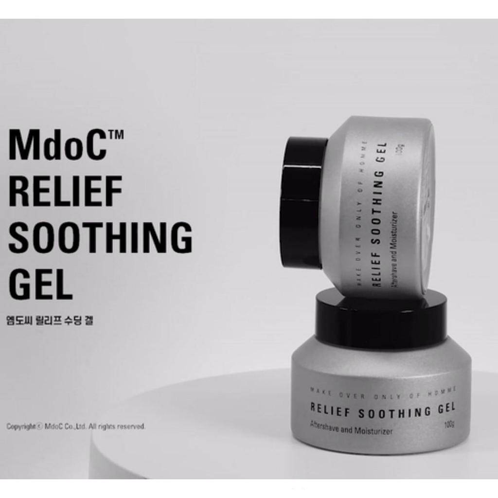 [M-DOC] Relief Soothing Gel (100ml), Korea best mens cosmetics