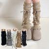Elastic Foot Cover Knitted Lolita Style Socks Korean Style Kids Lace Leg Warmers  Winter Season