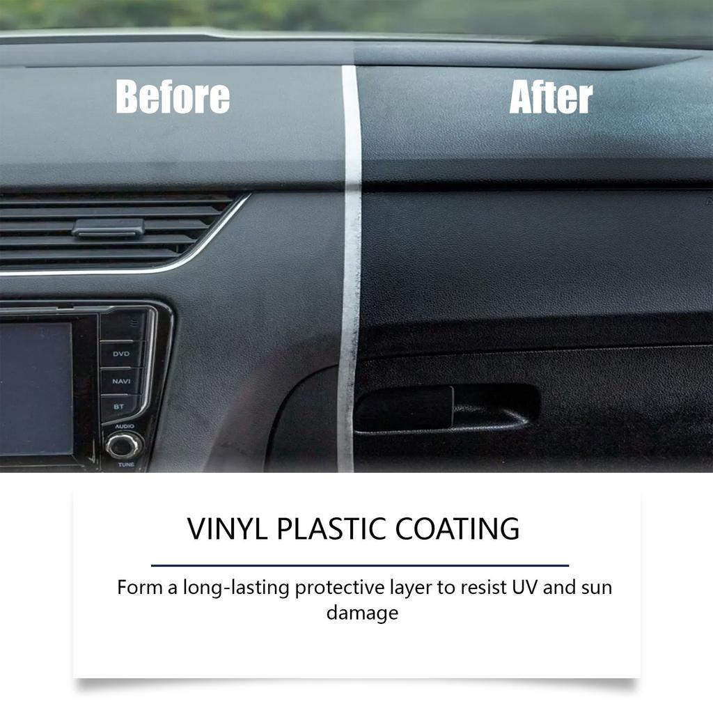 Vinyl And Plastic Aerosol Protective Coatings For Car Interiors And Exteriors That Maintain Paint Color And Prevent Fading,,100ml