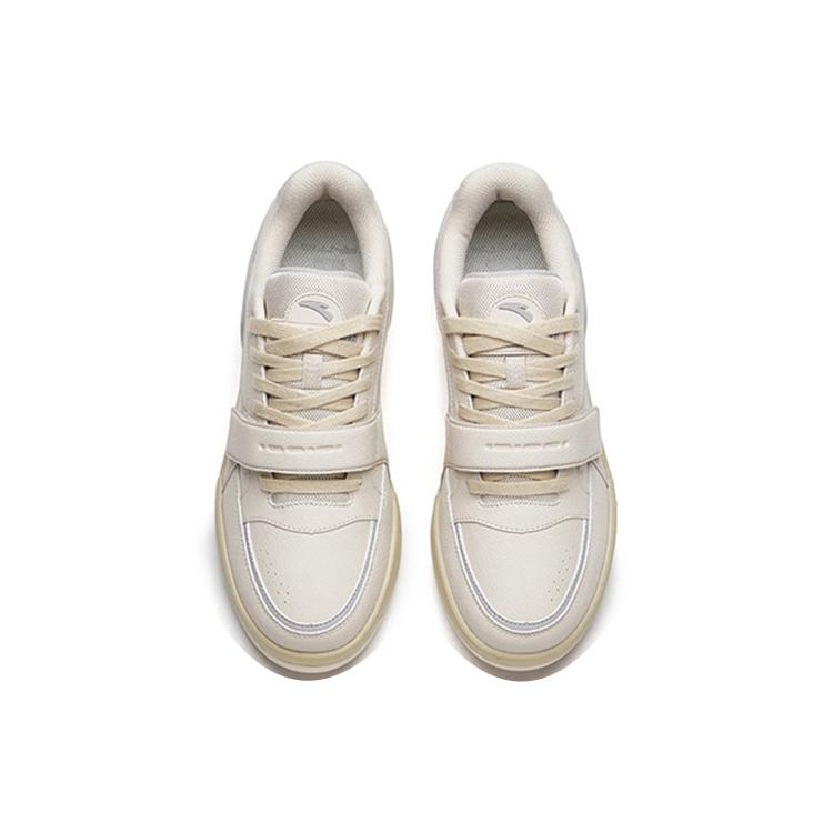 New Anta Life Collection Slip-Resistant Cushioning Wear-Resistant Low-Top Skateboard Shoes Gray 912218067-1