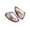 For Mitsubishi Outlander 2025 2025 Car Sticker Rearview Side Mirror Cover Wing Cap Exterior Door Rear View Case Trim Carbon Auto