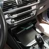 For BMW X3 X4 G01 G02 2018- ABS Black Car Central Control Storage Box Phone Storage Sundries Box Car Accessories