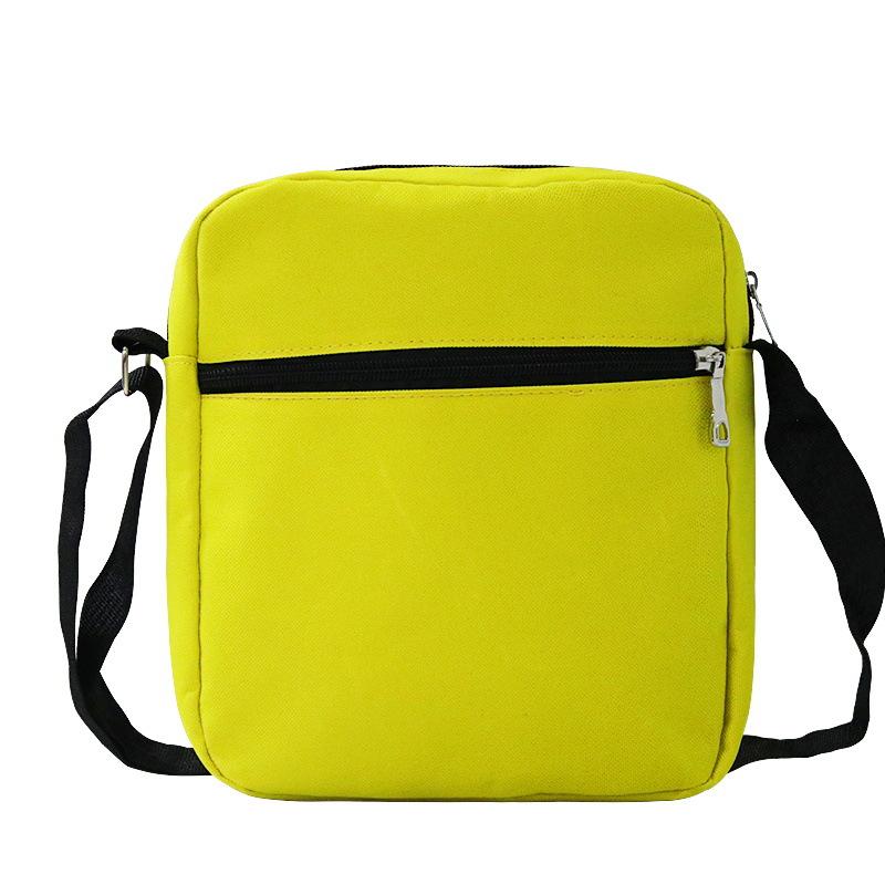 Casual Shoulder Bag, Student Stationery Bag, Oblique Span Bag, Schoolbag, One Piece, Customized Heat Transfer with Pictures.