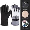 Touchscreen Kaltwetter Ski- & Fahrradhandschuhe für Damen und Herren - Warm, Spritzwassergeschützt, Samtgefüttert