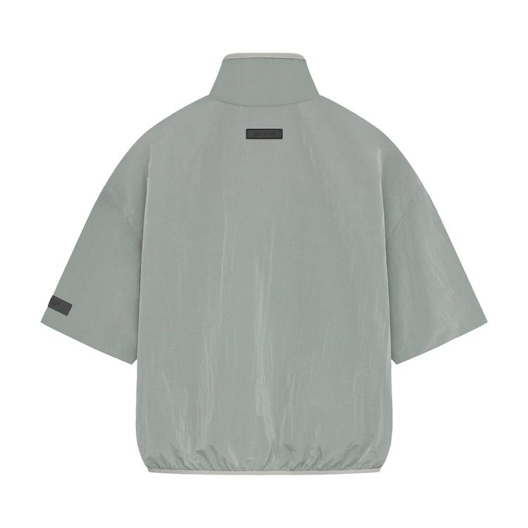 Men's Shirt Fear of God Essentials Half Zip Mockneck Shirt 'Seal'