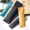 100pcs Rectangular Open Top Aluminum Foil Bag Disposable Long Strip Tea Bag Liquid Powder Subpackage Coffee Milk Cocoa