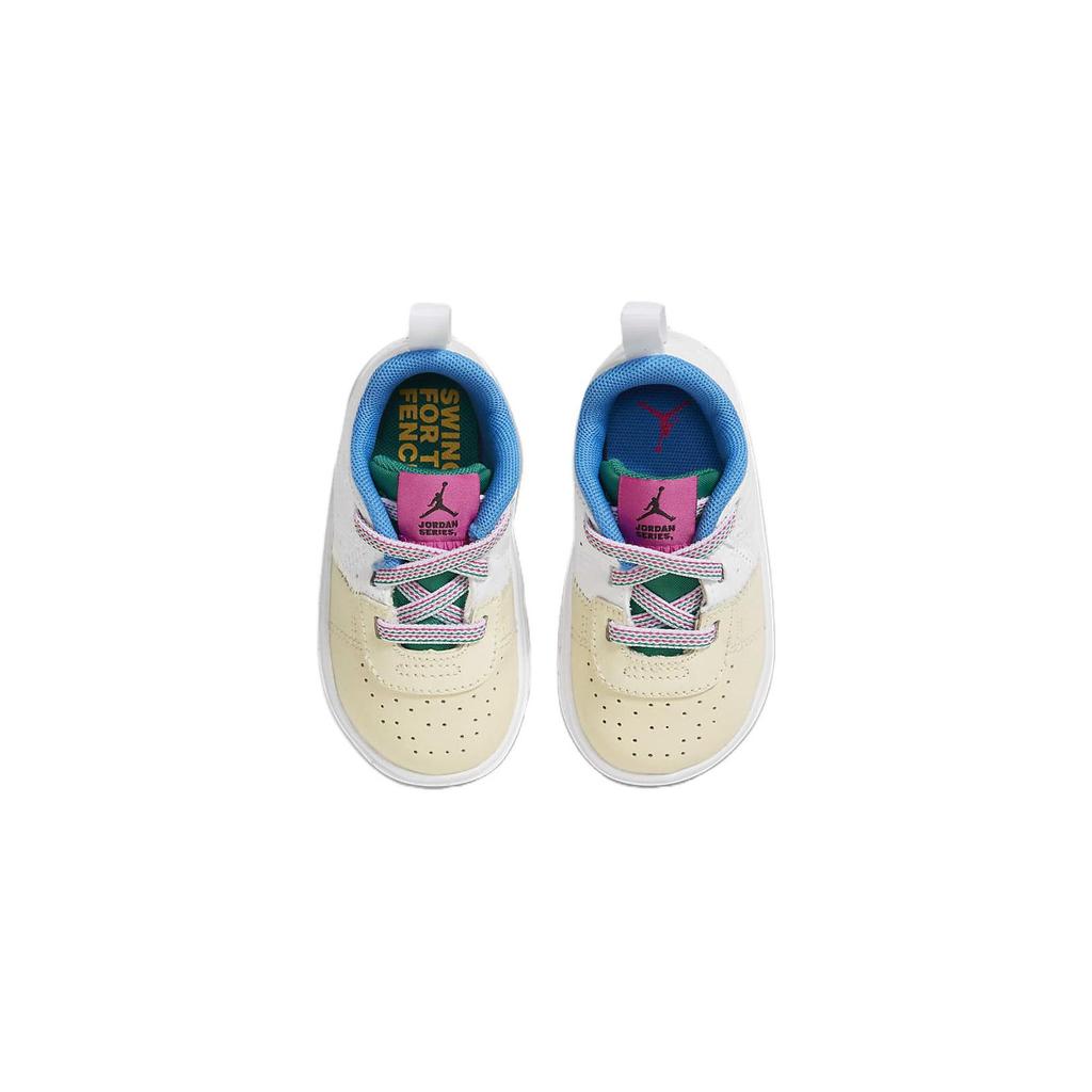 Jordan Series Es Alt Td Slip Resistant Shock Absorbing Durable Low Top Skate Shoes Baby sneaker Yellow White DZ5533-100