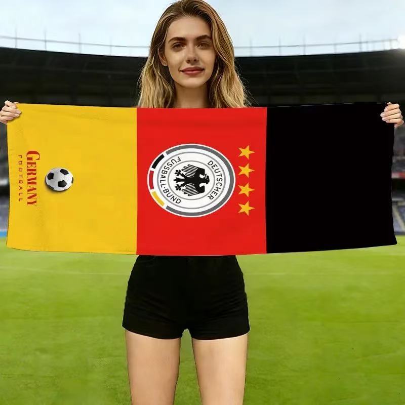 Football World Cup support towel