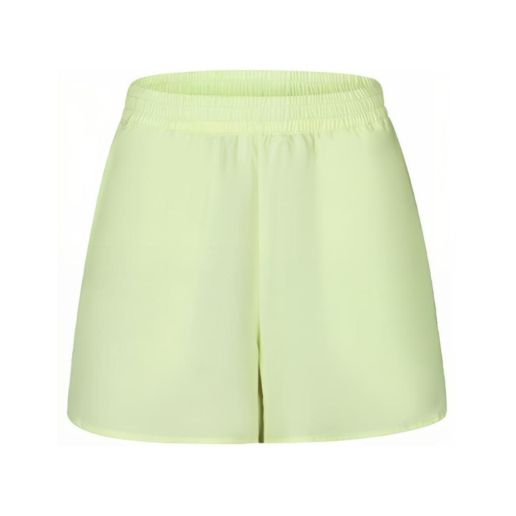 Asics Printed Logo Elastic Woven Sports Shorts Women Shorts Light-Yellow 2012C959-750