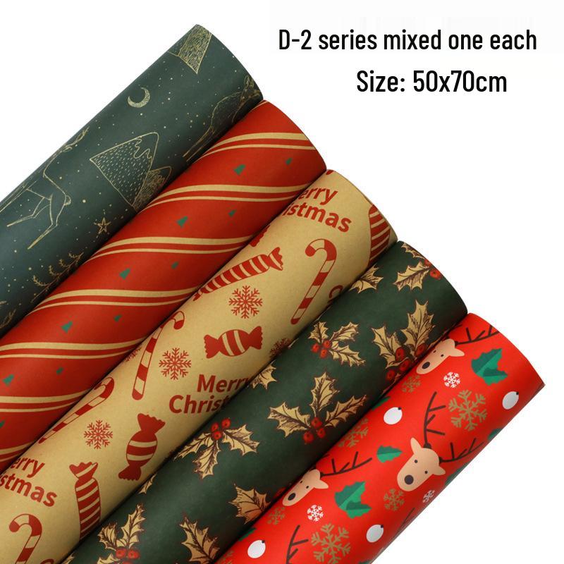 Vintage Style Christmas & Birthday Wrapping Paper for Gifts & Toys