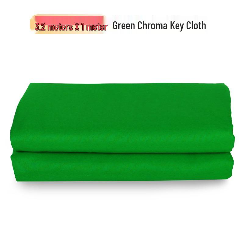 Blue and Green Screen Backdrop for Photography and Live Streaming with Stand