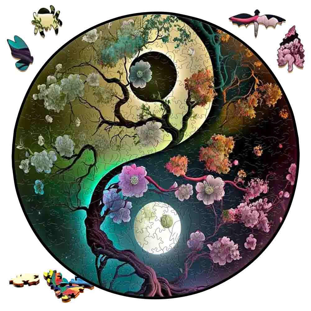 Butterfly Wooden Jigsaw Puzzle High Quality Irregular Shape Animal Puzzles 3D Party Game Christmas Gift For Kids And Adults