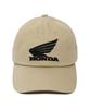 PHYPS MOTORCYCLE Honda Wing Logo Basic Cap Beige