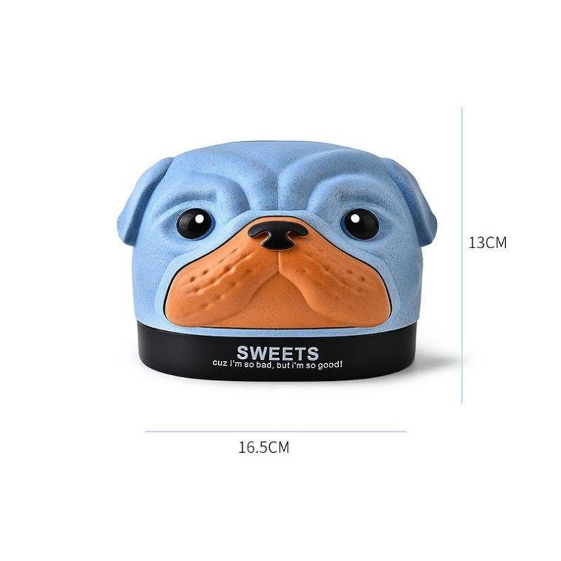 1pcs Creative Minimalist Cartoon Tissue Box Home Living Room Table Desktop Napkin Storage Box Cute Dog Tissue Organizer