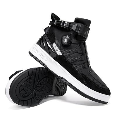 Motorcycle Shoes for Men Anti Slip Wear-resistant Men's Motos Protective Boots Leather Mesh Breathable Sports Shoes