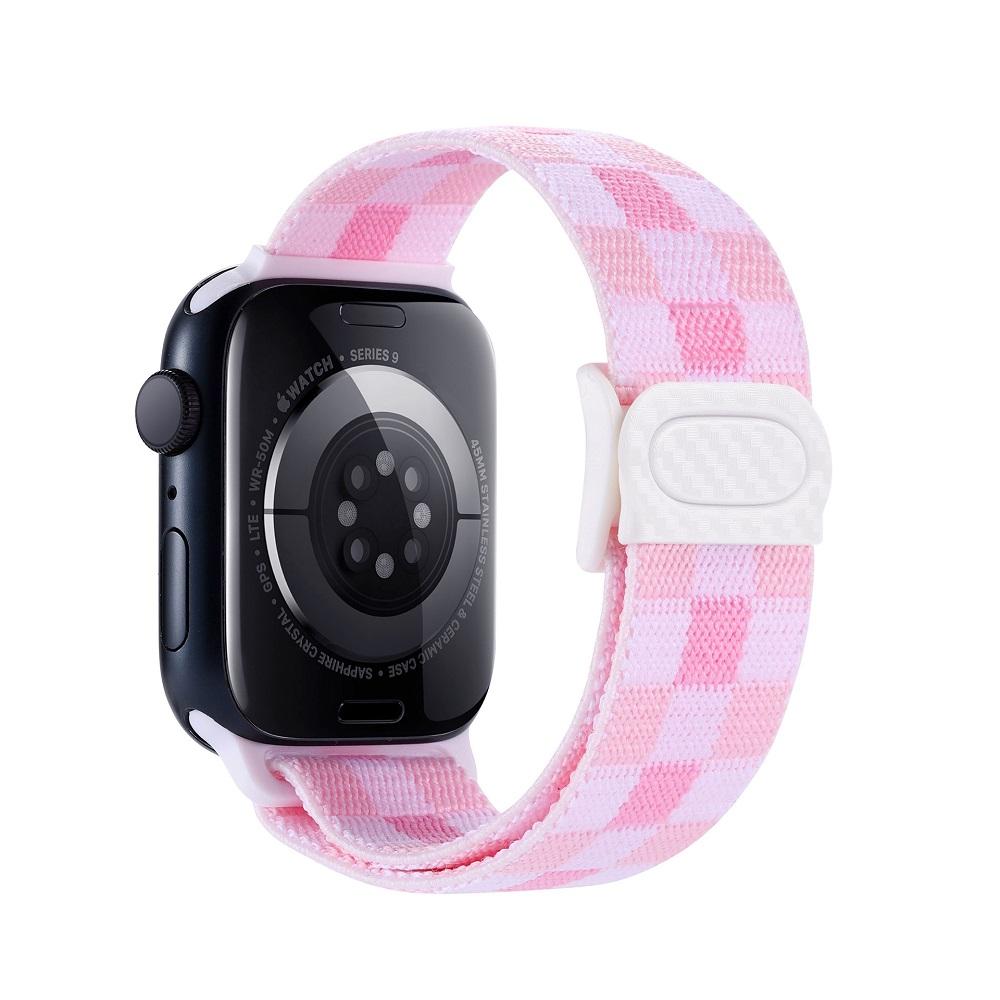 Nylon Band For Apple Watch Series Watch 9 8 Ultra 2 7 6 5 38 42MM Replacement Strap Loop for Iwatch Series 3 45MM 49MM