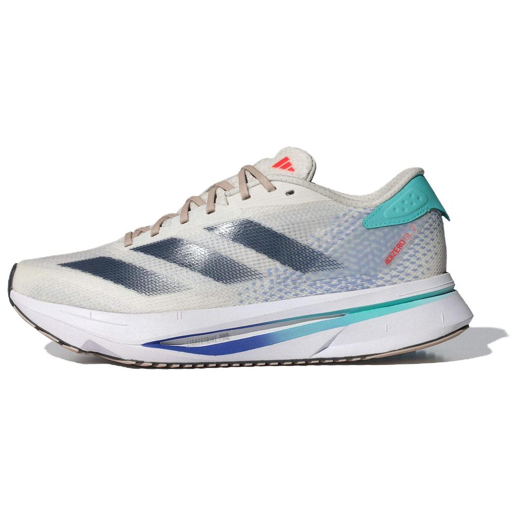 New Adidas Adizero SL2 Off White Aurora Ink Flash Aqua Women's IF1156