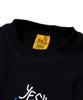 [go Slow Caravan] 352608 Air-Spun Fleece Crew Sweatshirt, Cat and Beer, Black, Size M