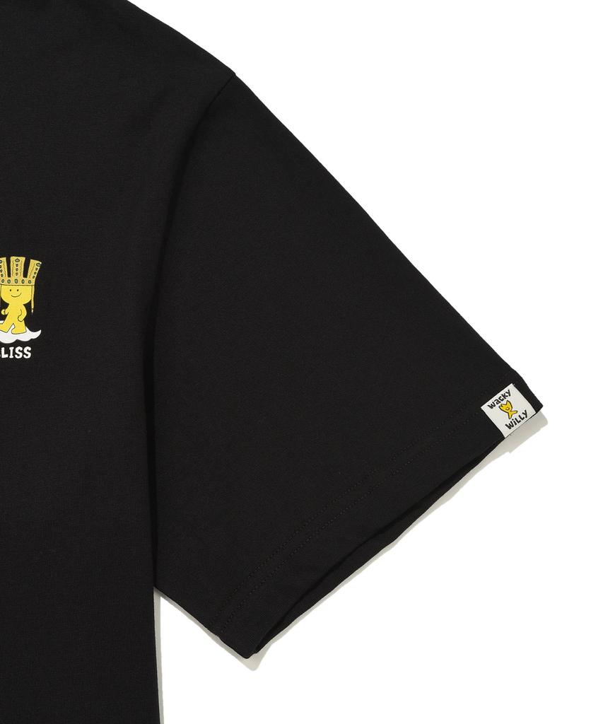 WACKY WILLY Kiki Travel Series Racing T-Shirt Black