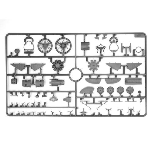 ICM 1/48 Scale Soviet Air Force Polikarpov I-16 Type 24 Plastic Model Kit 48097