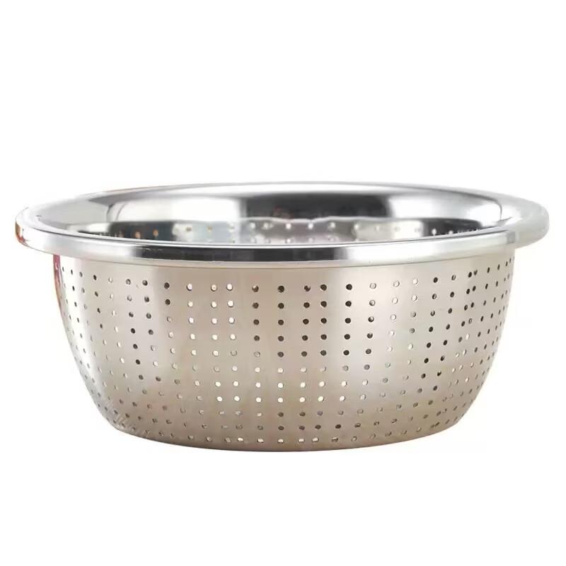 Ruhan Stainless Steel Colander and Basin Set