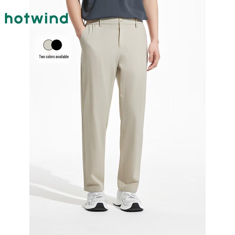 Hotwind Men s Casual Straight-Leg Trousers L