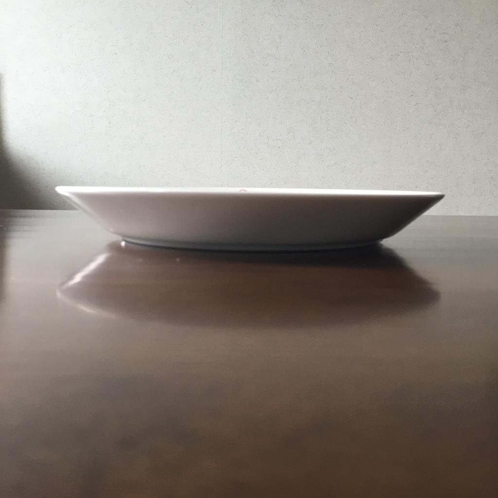 Iittala Porcelain Teema Plate Flat, White, 21cm