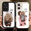 Phone Case for Xiaomi Redmi Note 15 14 13 Pro Plus Baby Mom Girls Shell 12S 11 11S 11T 5G 14S Soft Silicone Funda