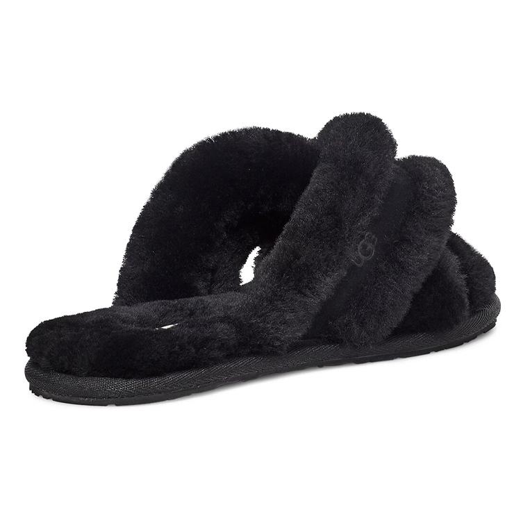 UGG Scuffita Lammfell Hausschuhe 1123572-BLK