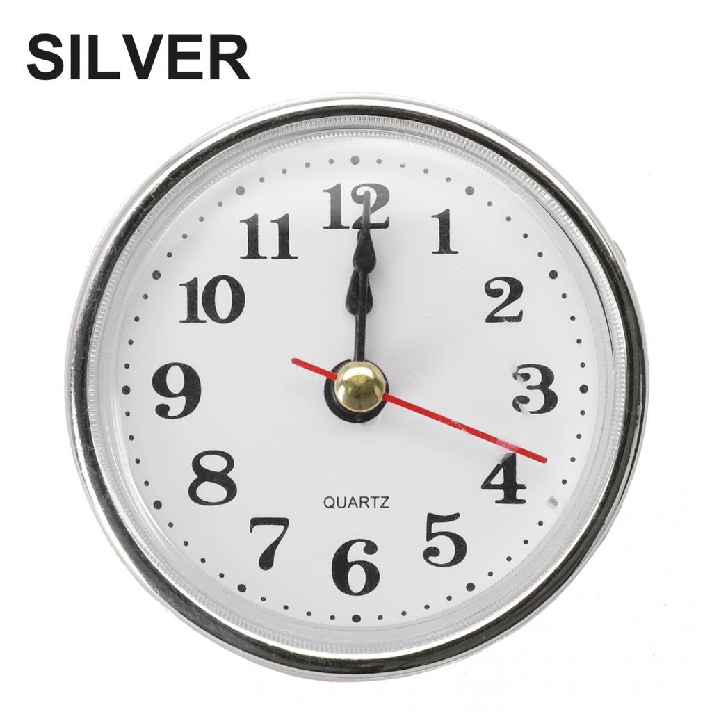 Příslušenství Quartzová vložka hodin Čirá čočka DIY zlaté barevné ozdobné díly