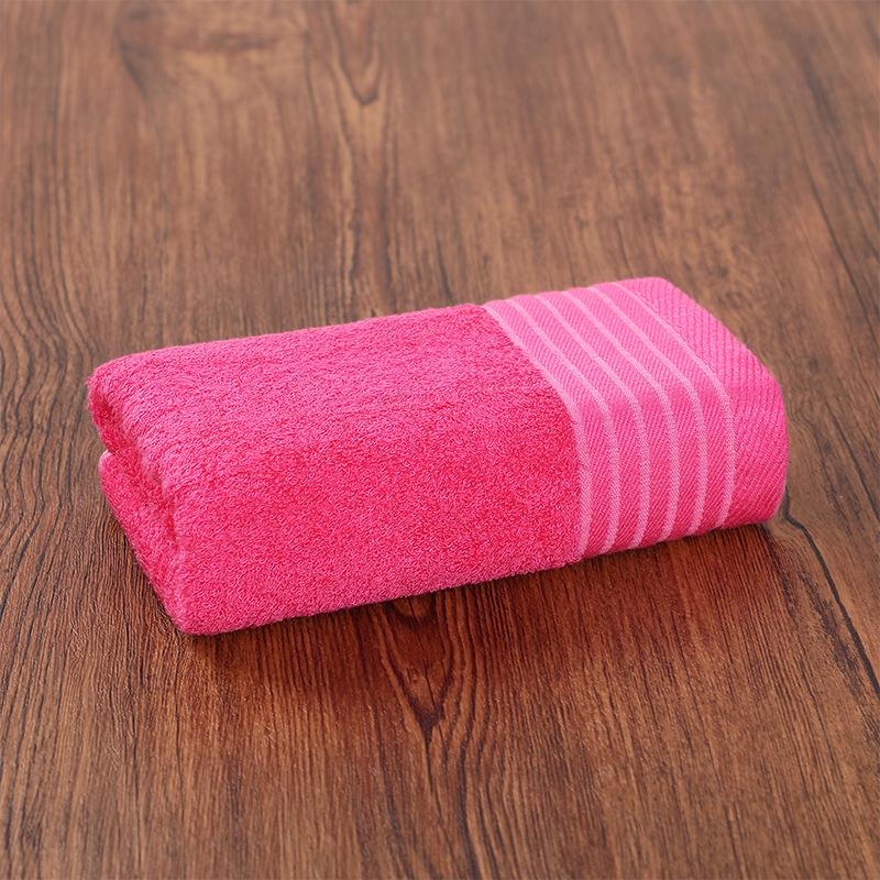 Absorbent Bamboo Fiber Washcloths - Pure Cotton Face & Bath Towels with Embroidered Logo