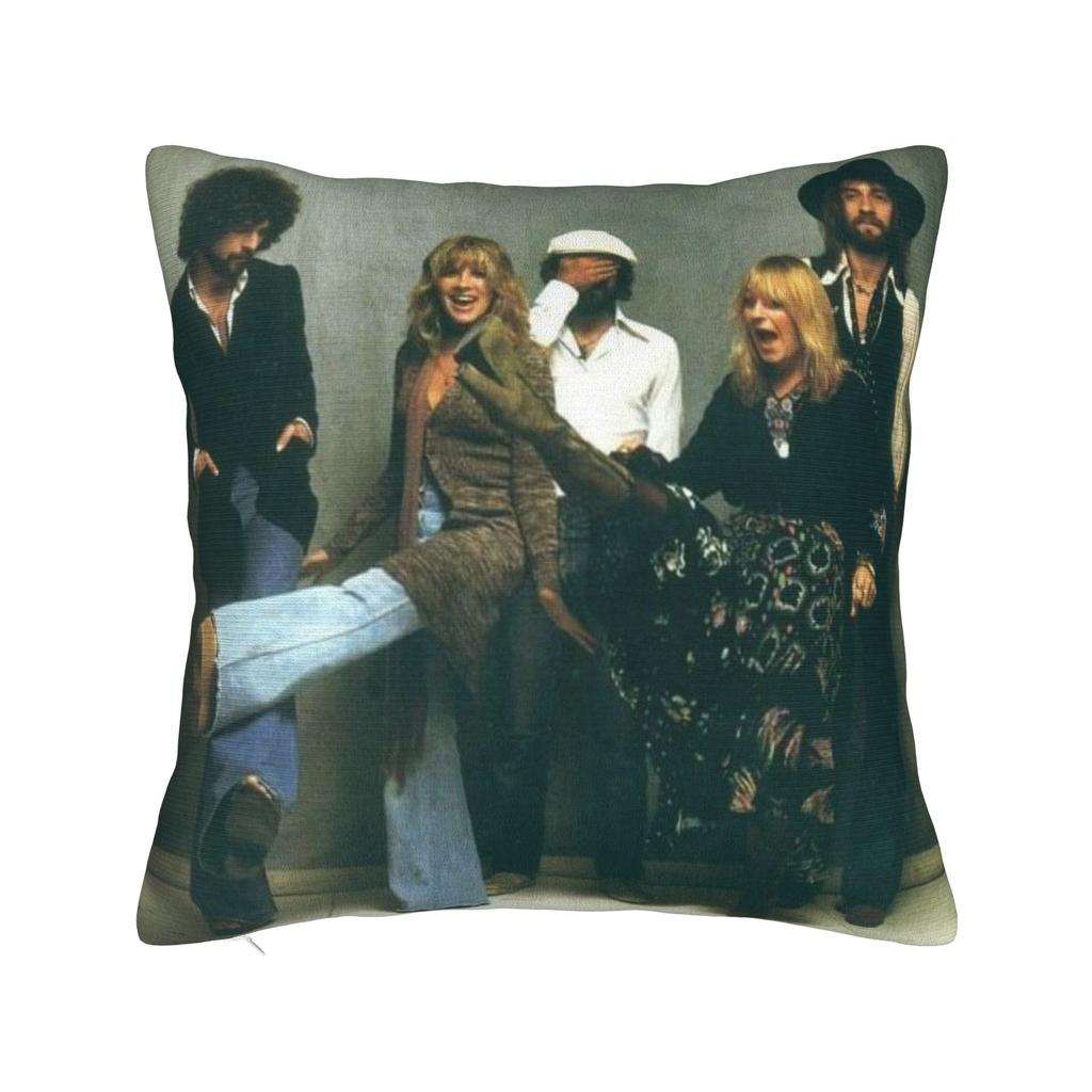 New Style Bedroom Fleetwood Mac rock metal band  Decoration Pillowcases Merch  Pillow Cover Square Multi-Size