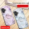 Lucky and Romantic Love For iPhone 17 16 15 14 13 Plus 12 Mini 11 Pro Max XR Xs Max X 7 8 6S 22 20 Elliptical Glass Phone Case