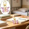 12 Pcs Butterfly Keychain with Thank You Cards And Bags Decorative Resin Charm Butterfly Gifts for Women Bridal Shower Baby Shower Birthday Party