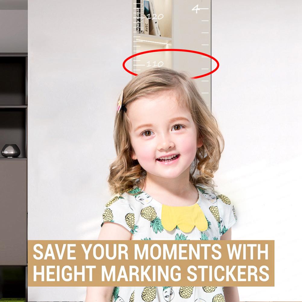 Growth Chart Mirror For Kids Shatterproof Full Body Toddler Mirror For Nursery Bedroom Playroom Wall Decor Mirror