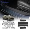 BDN1 Für Mazda 3 Axela BP 2019 2020 2021 2022 2023 2024 2025 Auto Front Heck Schwellerschutz Aufkleber Innenzubehör