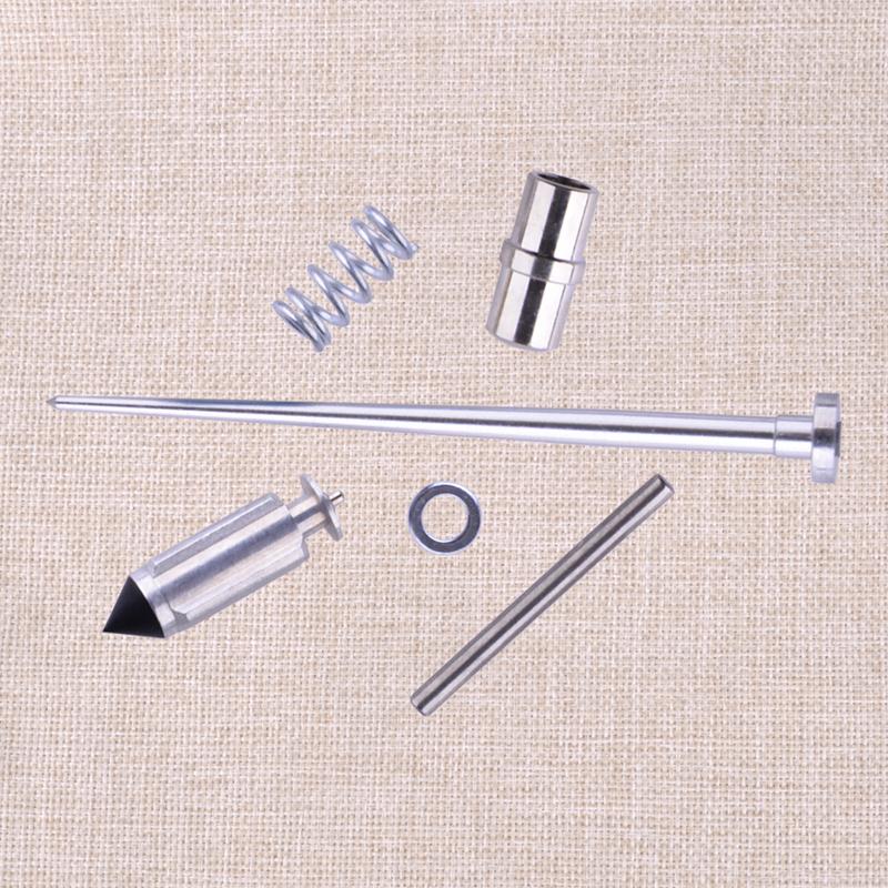 4 Sets Motorcycle Carburetor Carb Repair Float Air Cut-off Valve Diaphragm Kit Fit for Honda NX650 XR650L