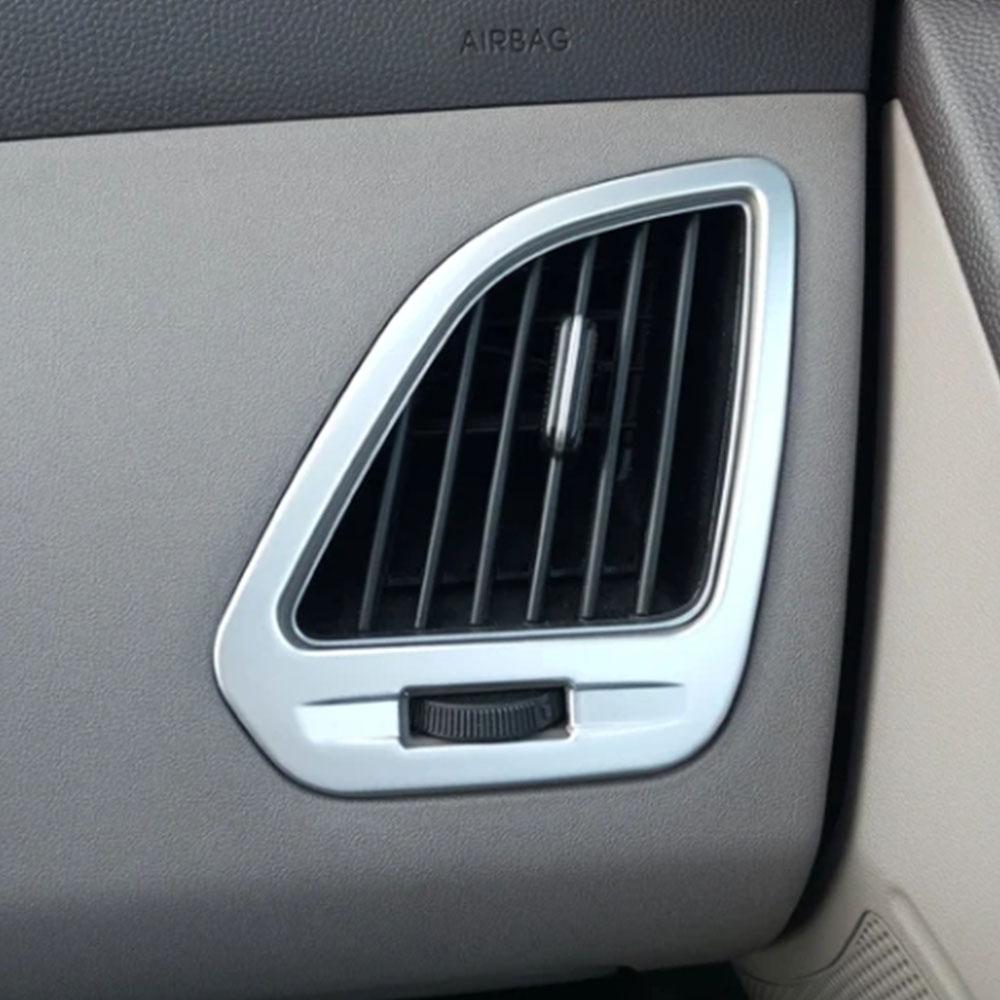 Für Hyundai IX35 IX 35 2010 - 2015 Klimaanlagendüsenabdeckung Zierleiste 2 Stück AC-Auslassrahmen Dekoraufkleber Innenraumzubehör