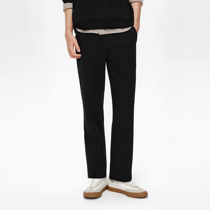 

BIEM.L.FDLKK Men s Soft Cotton Knit Casual Pants 38